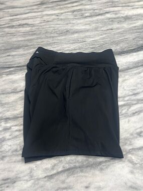 Halara Everyday Softlyzero Airy Cool Touch Tennis Shorts Skort black Large NWT
